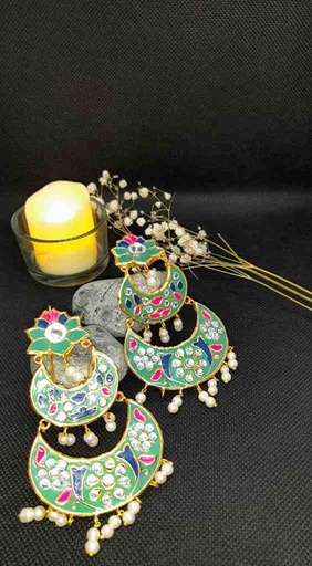 [PK7670-JW-EAR-023685] Ethnic  Earrings