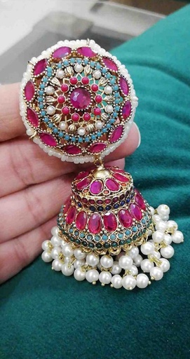[PK3229-JW-EAR-023828] Noratun Jhumkay 
