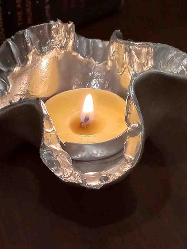 [PK7773-HM-VAS-023939] Ceramic Candle Holder
