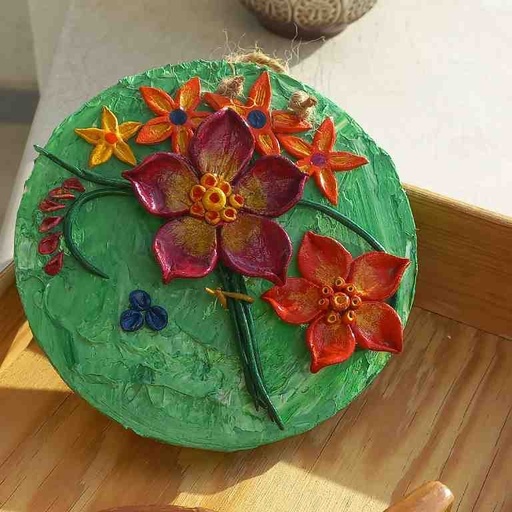 [PK7773-HM-WLH-023952] Ceramic Wall Hanging