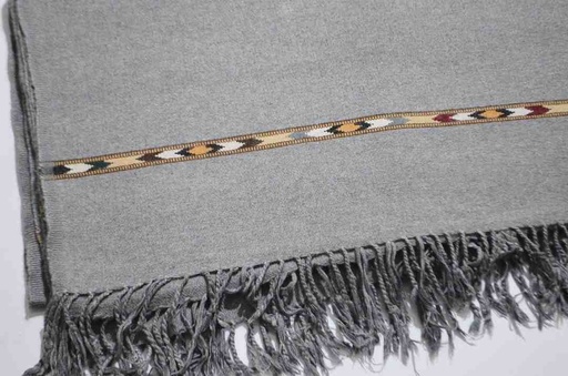 [PK7829-CM-SHW-024289] Men Swati Fine Woolen Shawl