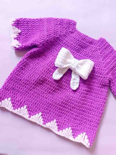 [PK7888-CK-EN-024518] Baby Bow Dess