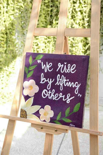 [PK7907-AR-PAI-024777] Motivational Quote Painting
