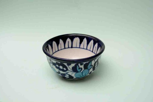 [PK0023-CF-BPO-025606] Blue Pottery Small Bowl