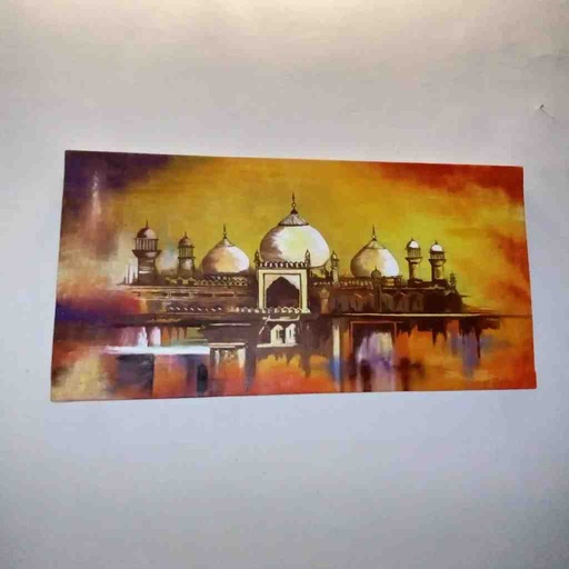 [PK8011-AR-ACR-027509] Badshaahi Mosque Painting