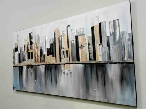 [PK8011-AR-ACR-027513] City Painting