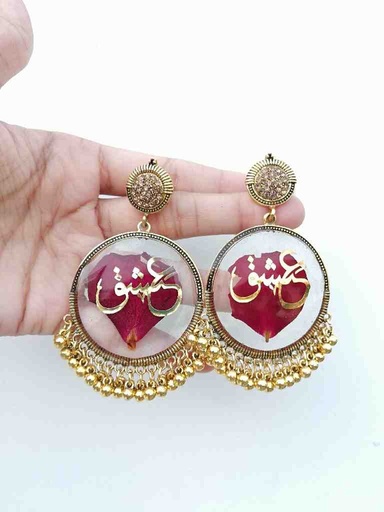 [PK4119-JW-EAR-027696] Customized Ishq Jhumkas