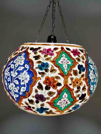 [PK1918-CF-CAM-027880] Camel Skin Ceiling Lamp