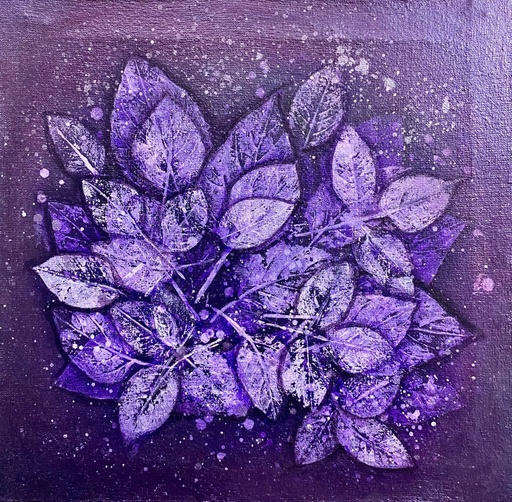 [PK8392-AR-PAI-028270] Luxurious Violet Hues