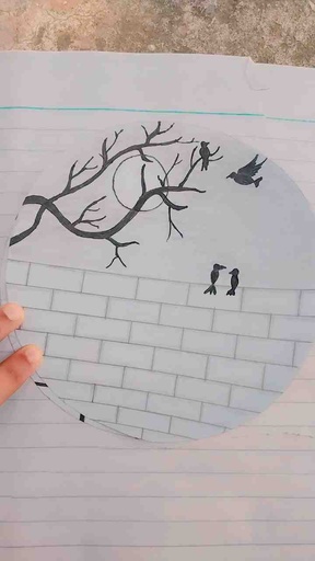 [PK8443-CF-PAP-028497] Handmade Customized  Pencil Sketch Picture