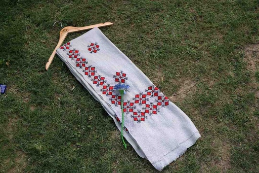 [PK8540-CW-SCF-028738] Pashmina Embroidered Shawl 