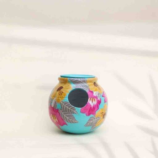 [PK8524-HM-DCR-028744] Hand Painted Birds Nest