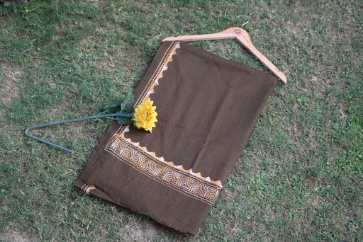 [PK8541-CW-SCF-028776] Swati Khaddi Embroidered Wool Shawl