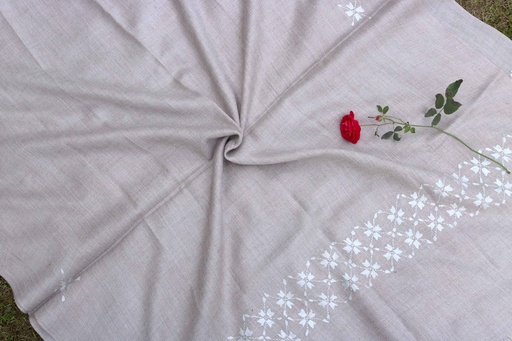[PK8668-CM-SHW-029044] Swati Khaddi Embroidered Wool Shawl