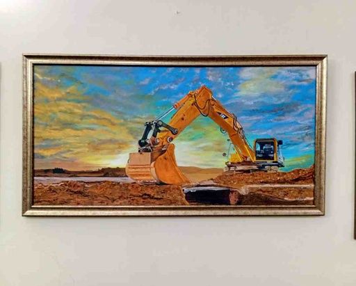 [PK8011-AR-ACR-029152] Landscape Engineering Equipment painting