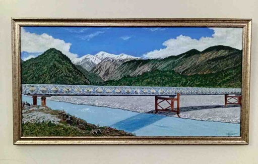 [PK8011-AR-ACR-029153] Bridge Landscape
