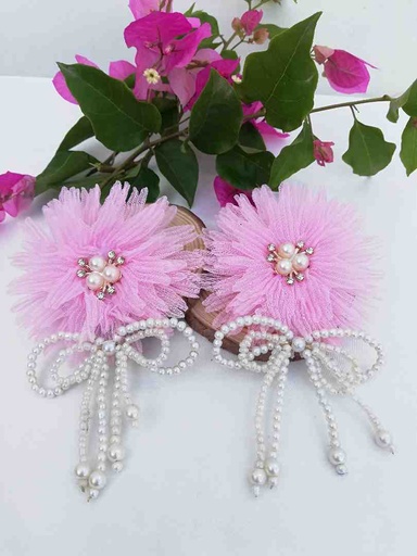 [PK4119-JW-EAR-029289] Pearl Bow Earrings