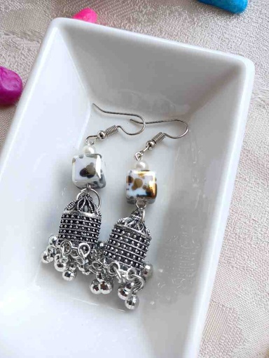 [PK3311-JW-GEN-029359] Ceramic Earrings