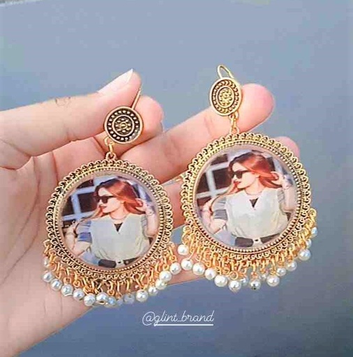 [PK6800-JW-EAR-029380] Pic in Jhumka