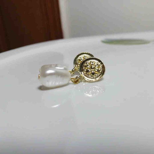 [PK3311-JW-EAR-029413] Pearl Stud