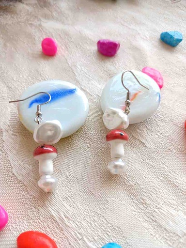 [PK3311-JW-EAR-029431] Ceramic Earrings