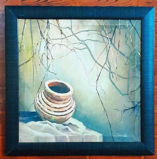 [PK8038-AR-OIL-029628] Oil Painting on Canvas