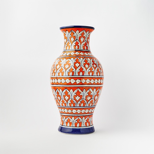 [PK9650-HM-JAR-029839] Blue Pottery Vase