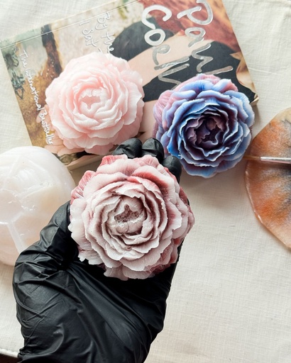 [PK9674-GN-GEN-029874] Peony Candle