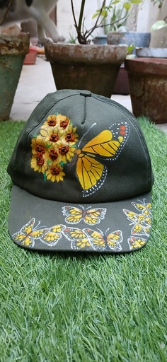 [PK4162-CW-CAP-029913] ladies cap