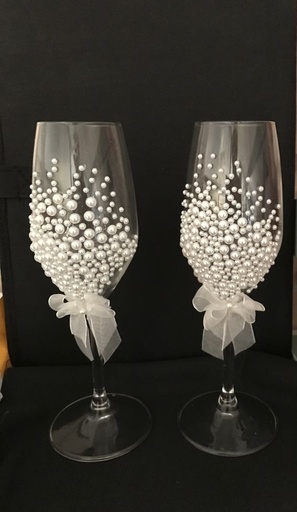 [PK5232-AR-SCU-029962] The Beautiful pair of Glass