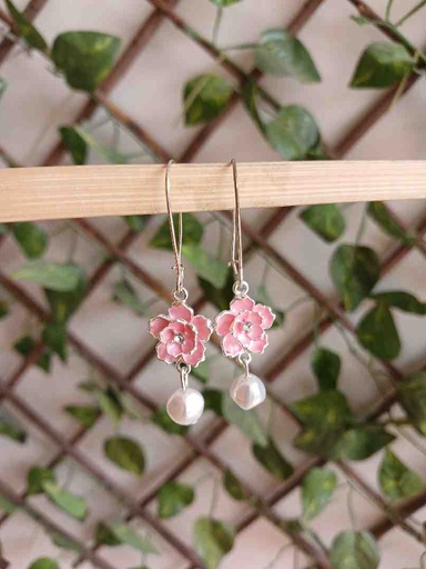 Flower earrings 