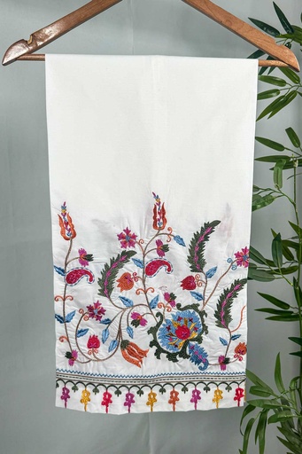 [6-P-24] EMBROIDERD PANTS (WHITE)