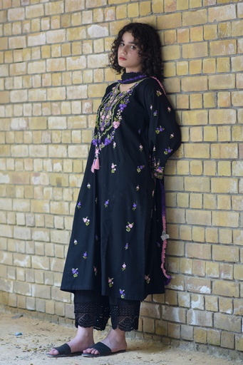 [15-k-25] Summer Floral Kurta
