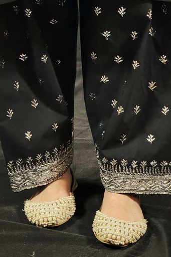 [2-S-24] MAKESH BLACK SHALWAR