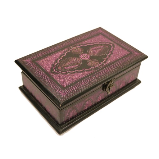 [PK0303-CF-WOO-003331] Lacquer art Jewelry Box