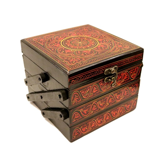 [PK0238-HM-JAR-003382] Lacquer art jewelry box