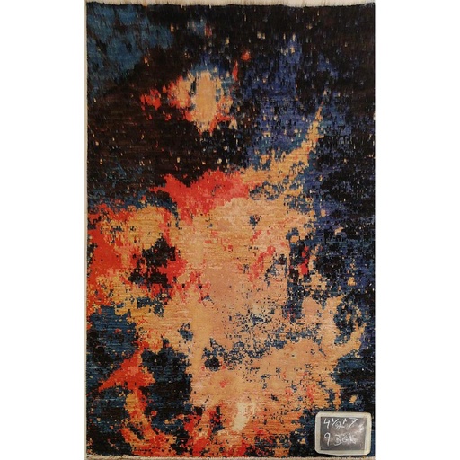 [PK0499-HM-RUG-004126] Modern Carpet -Wool&Silk- 4.6x7