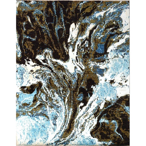[PK0499-HM-RUG-004179] Modern Carpet -Wool&Silk- 8x10
