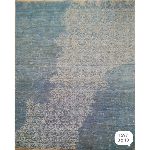 [PK0499-HM-RUG-004291] Suzani Carpet -Wool&Silk- 8x10