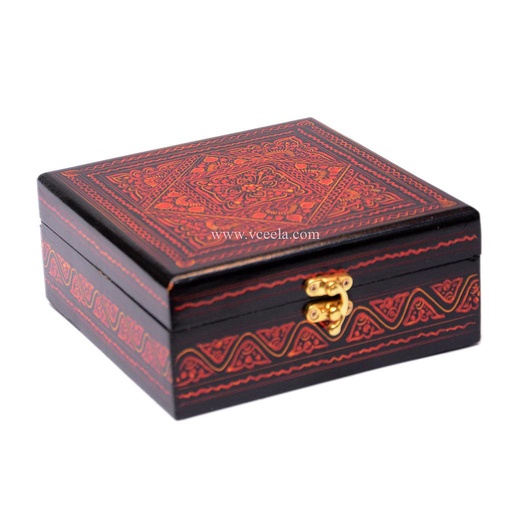 [PK0825-HM-JAR-004885] Lacquer Art Box