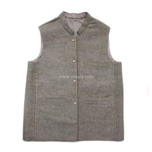[PK0953-GN-GEN-005240] Pure Woolen Waistcoat 