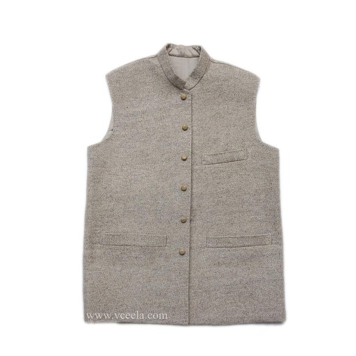 [PK0954-CM-GEN-005242] Pure Woolen Waistcoat