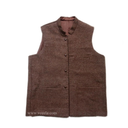 [PK0954-CM-GEN-005243] Pure Woolen Waistcoat