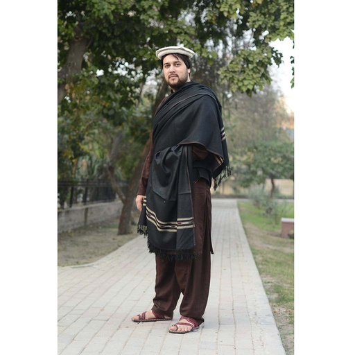 [PK1016-CM-SHW-005424] Hand Embroidered Shawl