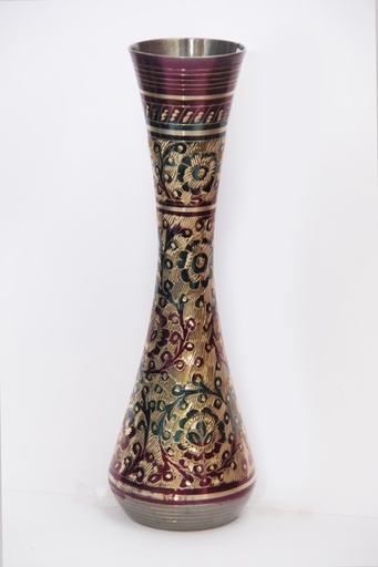 [PK0098-HM-PLN-000700] Brass Flower Vase
