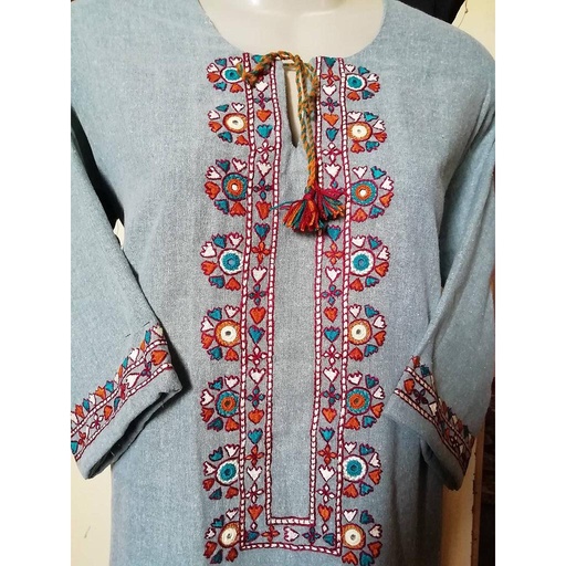 [PK0806-CL-GEN-005684] Balochi Kurti
