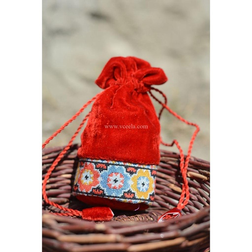 [PK1860-BG-POU-006371] Traditional Hunza Pouch 