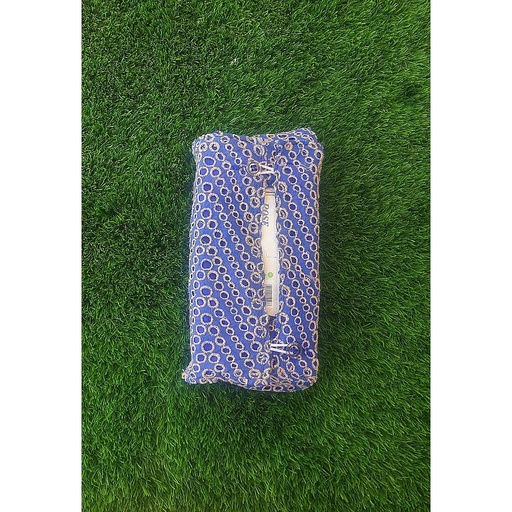 [PK1986-HM-TIS-006951] Blue and Silver Tissue Box Cover