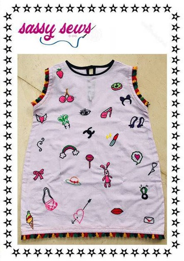 [PK2239-CK-KUR-007273] Kurta - Girls Just Wanna Have Fun