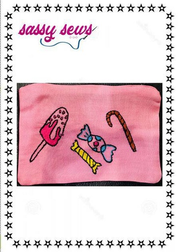 [PK2239-BG-CLU-007386] Pencil Case - Candilicious